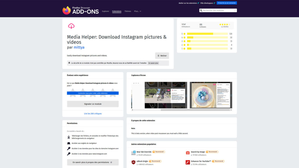 Media Helper Instagram Media Helper Instagram