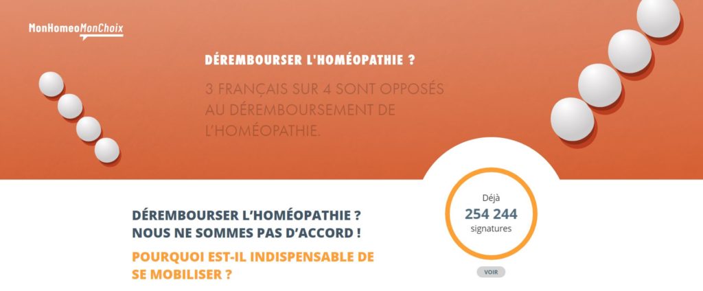 Capture d'écran du site. // Source : Capture d'écran / Mon homéo mon choix Capture d'écran du site. // Source : Capture d'écran / Mon homéo mon choix