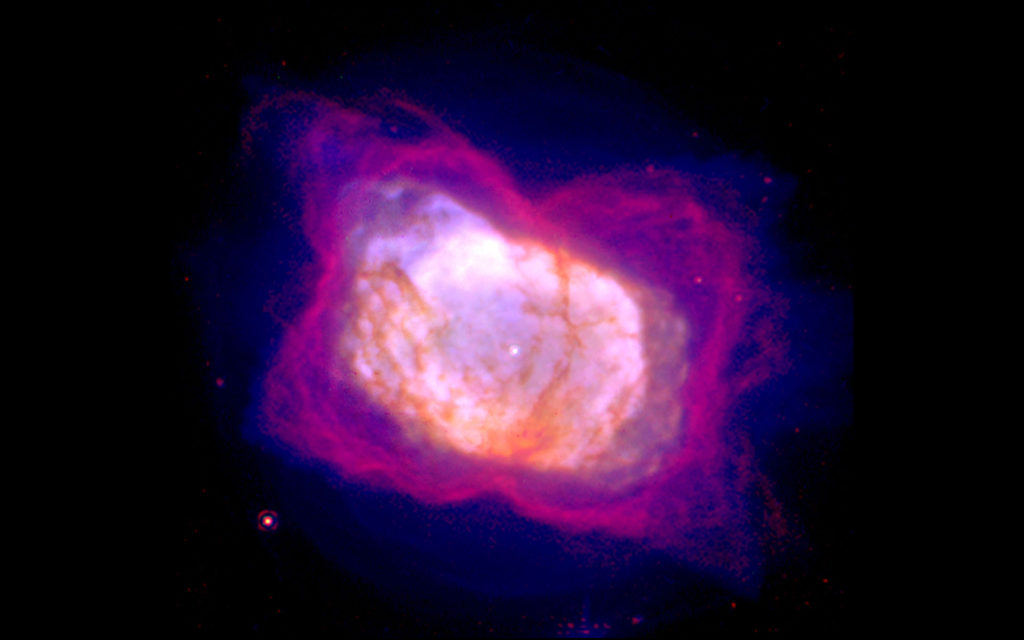 La nébuleuse planétaire NGC 7027. // Source : William B. Latter (SIRTF Science Center/Caltech) and NASA/ESA La nébuleuse planétaire NGC 7027. // Source : William B. Latter (SIRTF Science Center/Caltech) and NASA/ESA