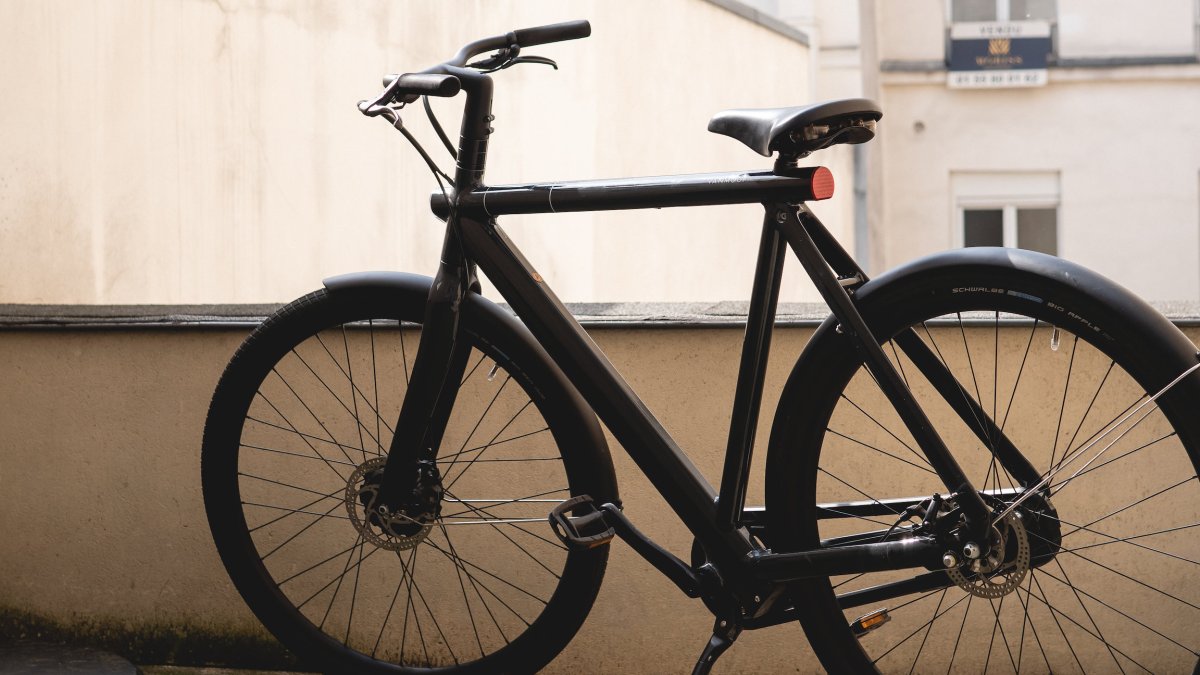 Electrified S2 de VanMoof // Source : Léa Hamadi pour Numerama Electrified S2 de VanMoof // Source : Léa Hamadi pour Numerama