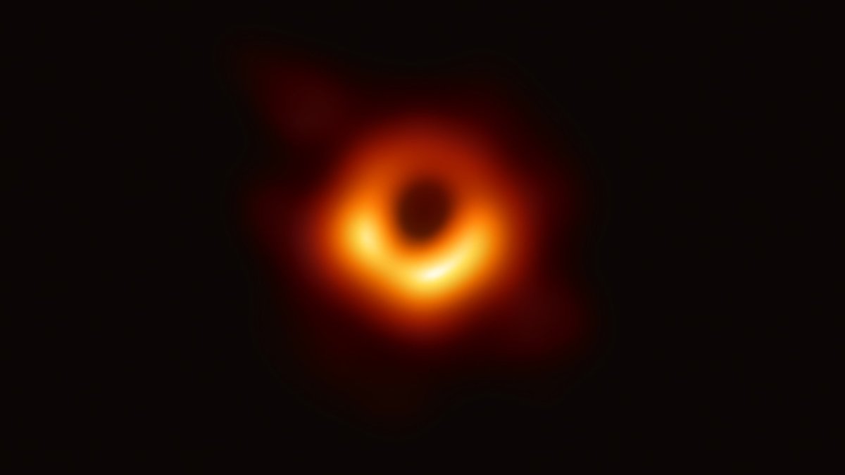 La première image d'un trou noir. // Source : Event Horizon Telescope La première image d'un trou noir. // Source : Event Horizon Telescope