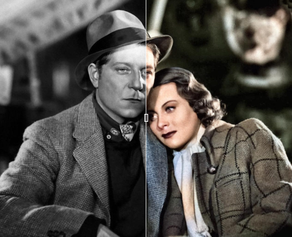 Jean Gabin et Michèle Morgan dans Le Quai des brumes // Source : Roger Kahan Jean Gabin et Michèle Morgan dans Le Quai des brumes // Source : Roger Kahan