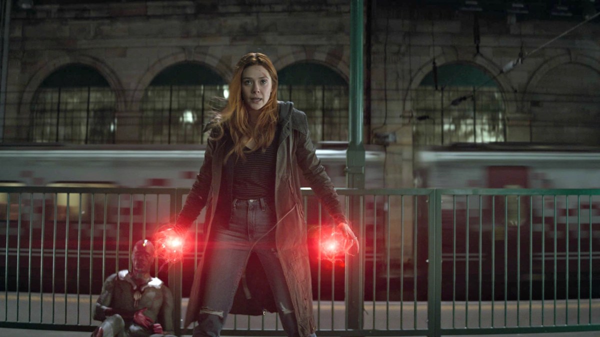 Scarlett Witch dans Avengers: Infinity War Scarlett Witch dans Avengers: Infinity War