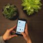 L'app Uber ouverte dans un iPhone. // Source : Photo Léa Hamadi pour Numerama