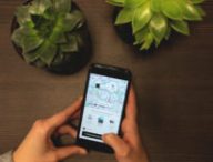 L'app Uber ouverte dans un iPhone. // Source : Photo Léa Hamadi pour Numerama