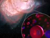 La première molécule formée dans l'univers. // Source : NASA/SOFIA/L. Proudfit/D.Rutter (photo recadrée)