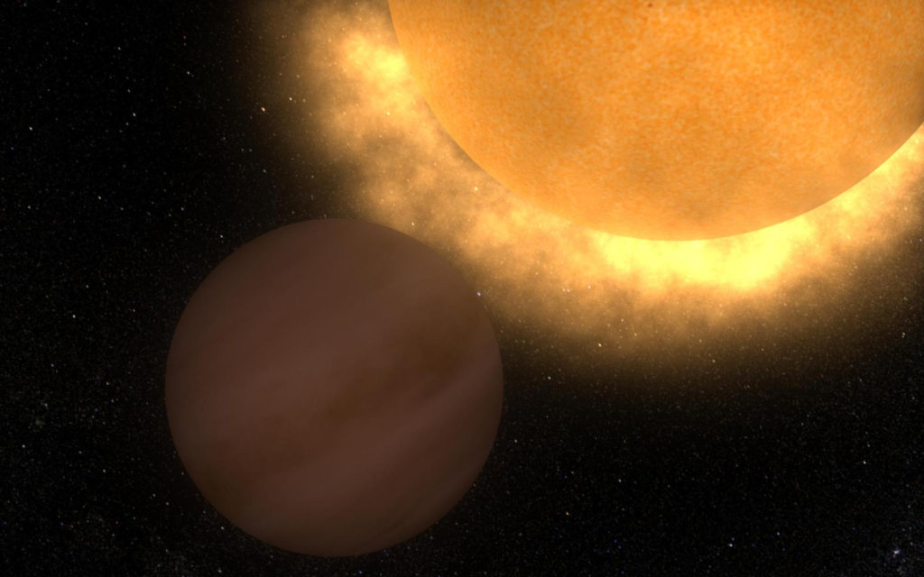 Venus approchant du Soleil. // Source : Flickr/CC/Nasa Goddard Space Flight Center (photo recadrée) Venus approchant du Soleil. // Source : Flickr/CC/Nasa Goddard Space Flight Center (photo recadrée)