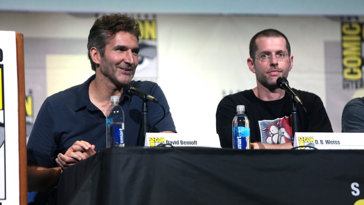 David Benioff & D. B. Weiss // Source : Gage Skidmore David Benioff & D. B. Weiss // Source : Gage Skidmore