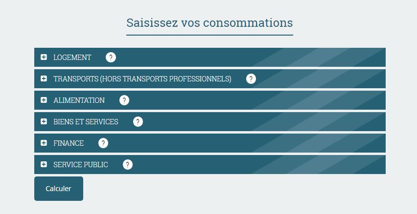 Les rubriques // Source : Avenir climatique Les rubriques // Source : Avenir climatique