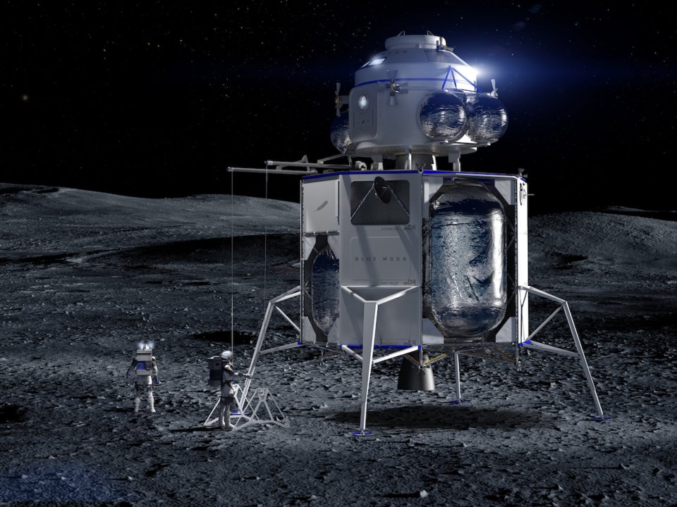 Blue Moon module lunaire Blue Moon module lunaire