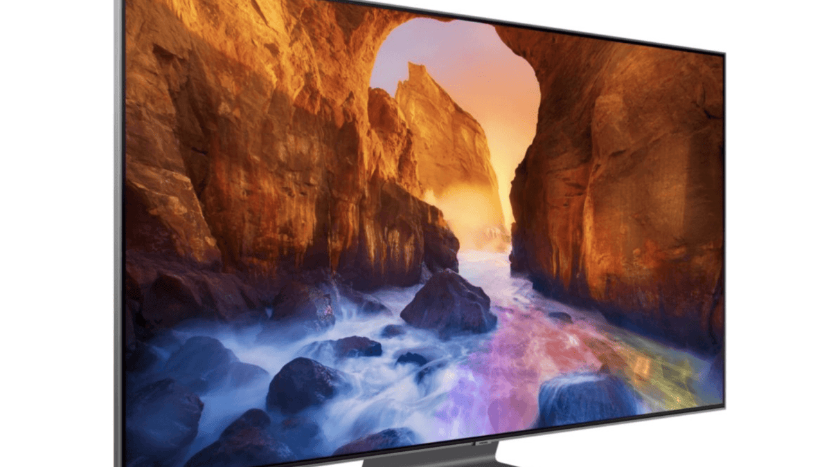 Téléviseur Samsung QLED Q90R // Source : Samsung Téléviseur Samsung QLED Q90R // Source : Samsung
