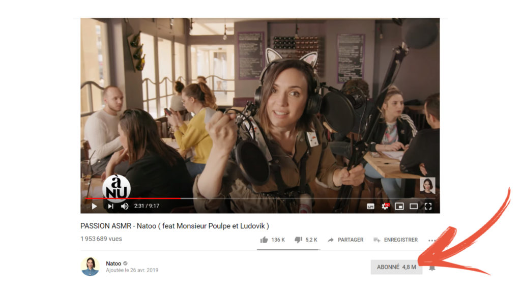 Capture d'écran YouTube / Natoo / Numerama Capture d'écran YouTube / Natoo / Numerama