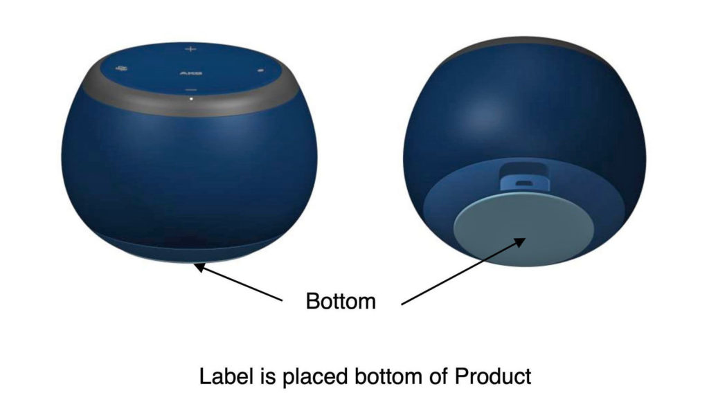 Samsung Galaxy Home mini // Source : FCC Samsung Galaxy Home mini // Source : FCC