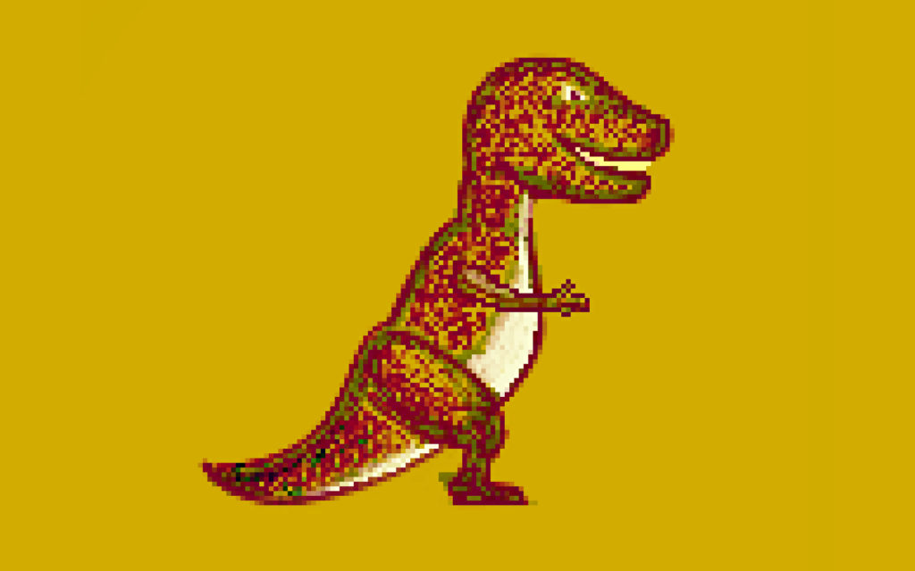 Des pixels bien plus petits que ceux qui composent ce T-Rex. // Source : Pixabay (photo recadrée) Des pixels bien plus petits que ceux qui composent ce T-Rex. // Source : Pixabay (photo recadrée)