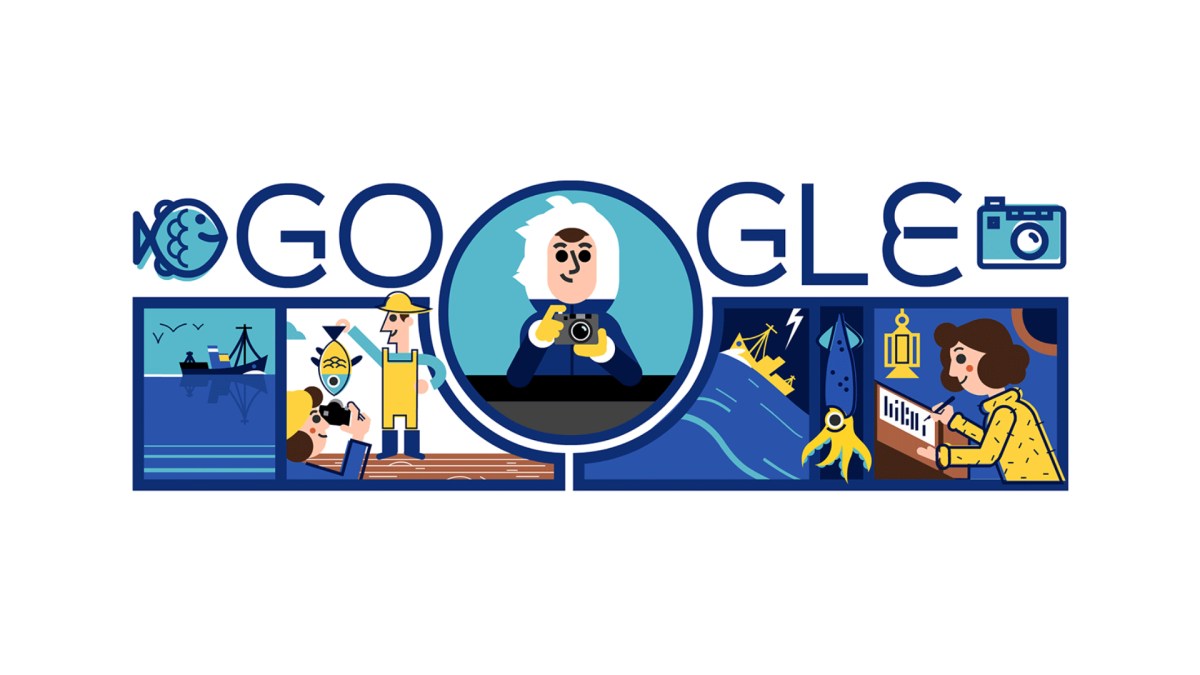 Le Doodle de Google consacré à Anita Condi. // Source : Google Le Doodle de Google consacré à Anita Condi. // Source : Google