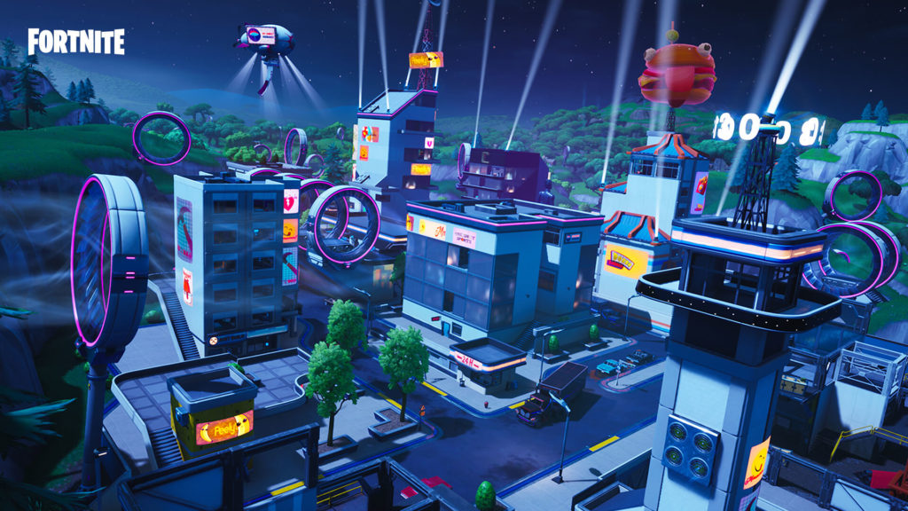 Le nouveau Tilted Towers // Source : Epic Games