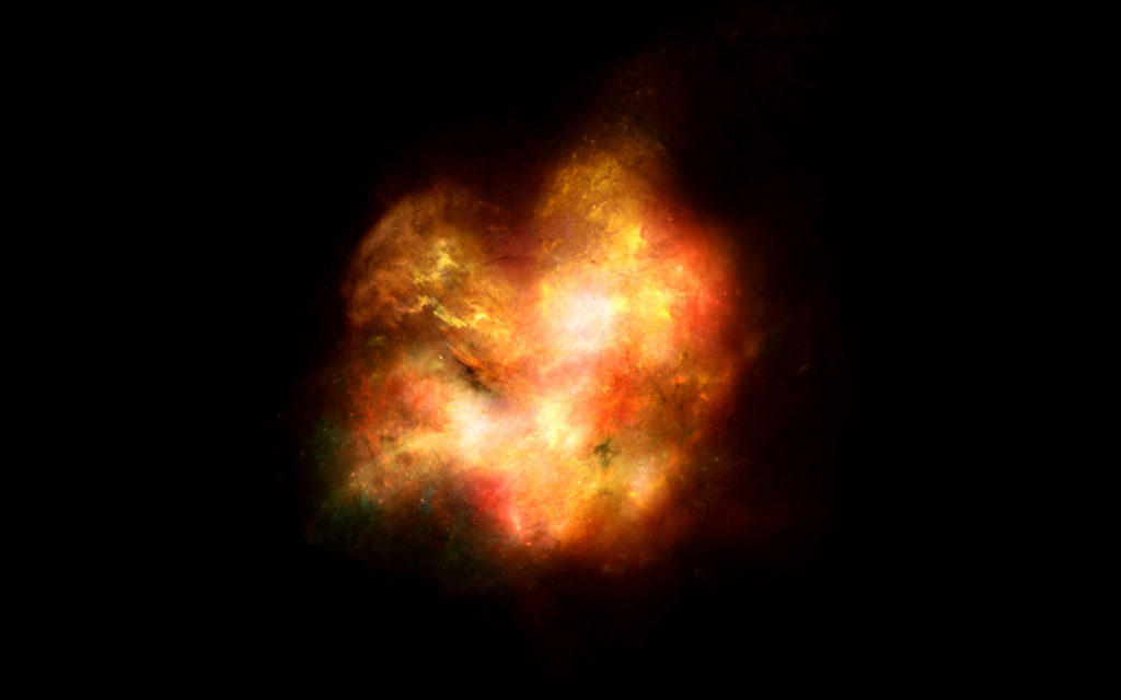 Voilà à quoi devaient ressembler ces galaxies. // Source : James Josephides (Swinburne Astronomy Productions) Voilà à quoi devaient ressembler ces galaxies. // Source : James Josephides (Swinburne Astronomy Productions)