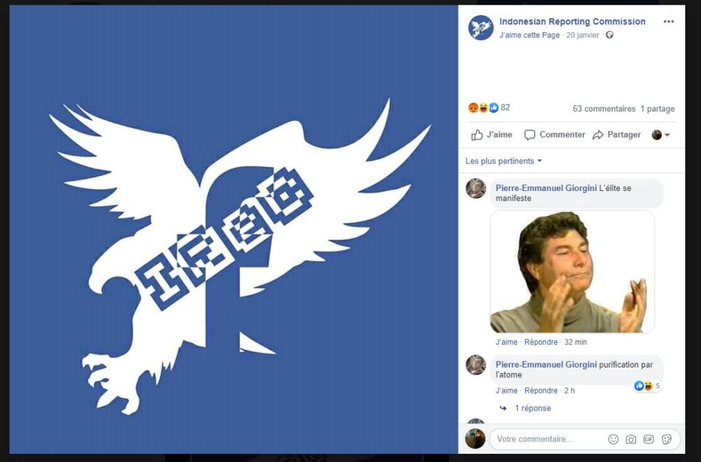 Le logo de la page // Source : Capture d'écran Facebook / Numerama Le logo de la page // Source : Capture d'écran Facebook / Numerama