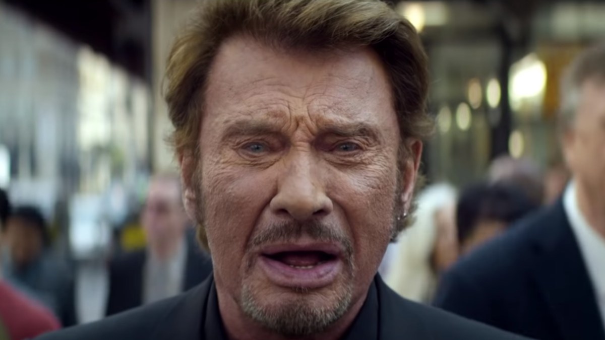 Extrait d'un clip. // Source : Johnny Hallyday / YouTube Extrait d'un clip. // Source : Johnny Hallyday / YouTube