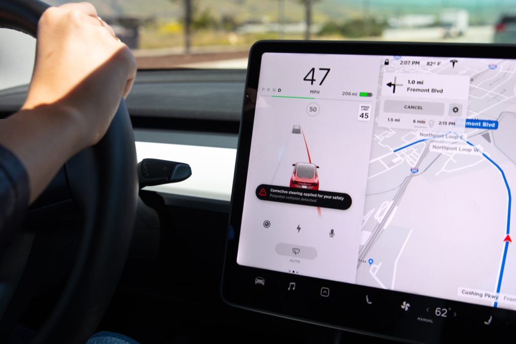 Mise à jour Tesla // Source : Blog Tesla Mise à jour Tesla // Source : Blog Tesla