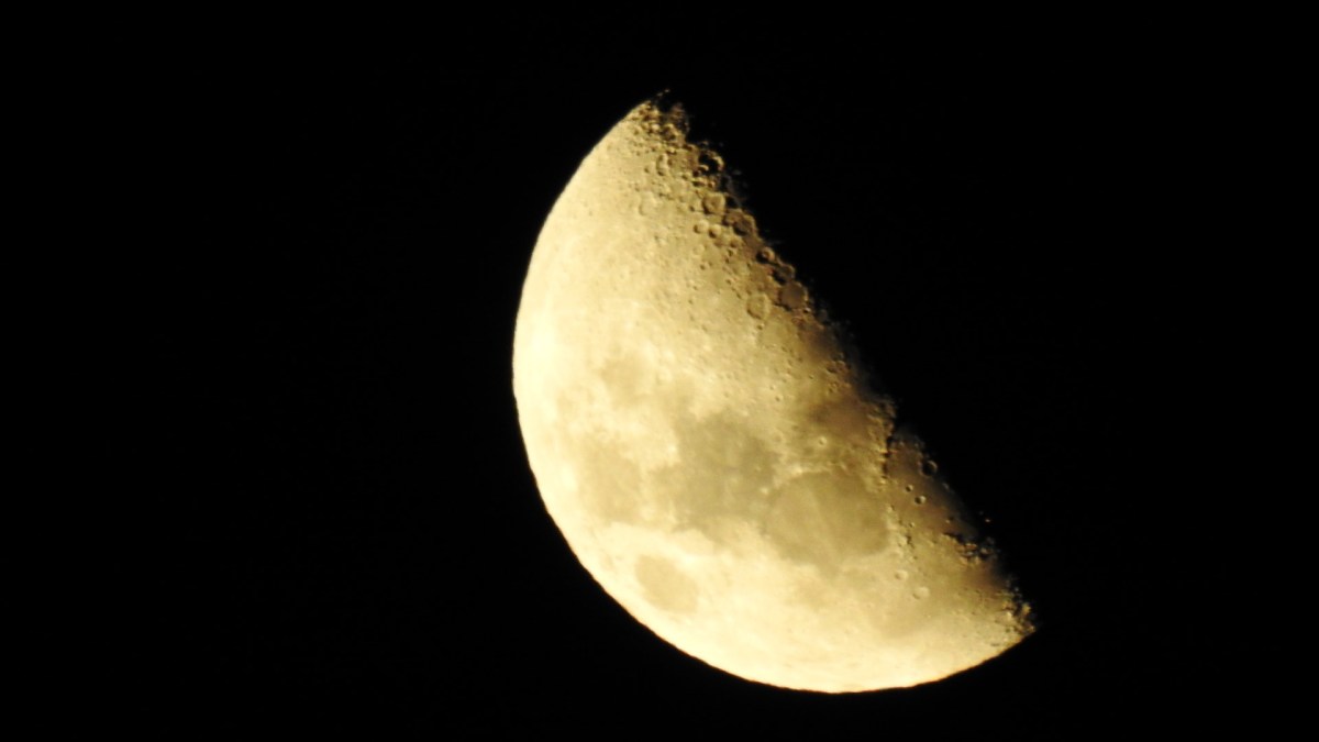 La Lune. // Source : Pexels (photo recadrée) La Lune. // Source : Pexels (photo recadrée)