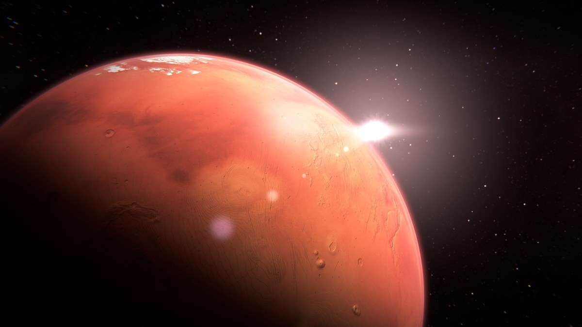 Imaginez-vous de la pluie sur Mars ? // Source : Pixabay (photo recadrée) Imaginez-vous de la pluie sur Mars ? // Source : Pixabay (photo recadrée)