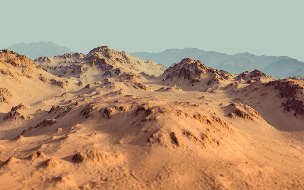 Le cratère Hale sur Mars. // Source : Flickr/CC/Kevin Gill (photo recadrée) Le cratère Hale sur Mars. // Source : Flickr/CC/Kevin Gill (photo recadrée)