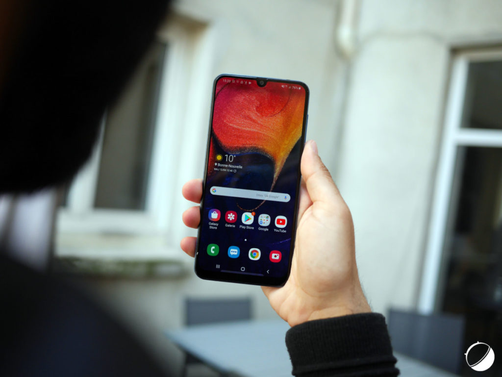 Le Samsung Galaxy A50 // Source : FrAndroid