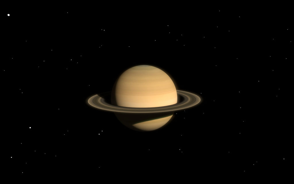 Une représentation de Saturne. // Source : Pixabay (photo recadrée) Une représentation de Saturne. // Source : Pixabay (photo recadrée)