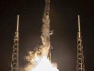 Décollage de la mission CRS-17. // Source : SpaceX