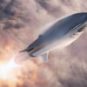 Vue d'artiste du BFR. // Source : SpaceX Vue d'artiste du BFR. // Source : SpaceX