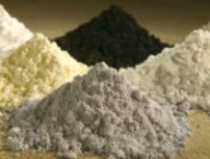 Praséodyme, Cérium, Lanthane, néodyme, samarium et gadolinium. // Source : Peggy Greb