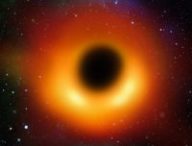 Le trou noir M87*. // Source : Pixabay (photo recadrée) Le trou noir M87*. // Source : Pixabay (photo recadrée)