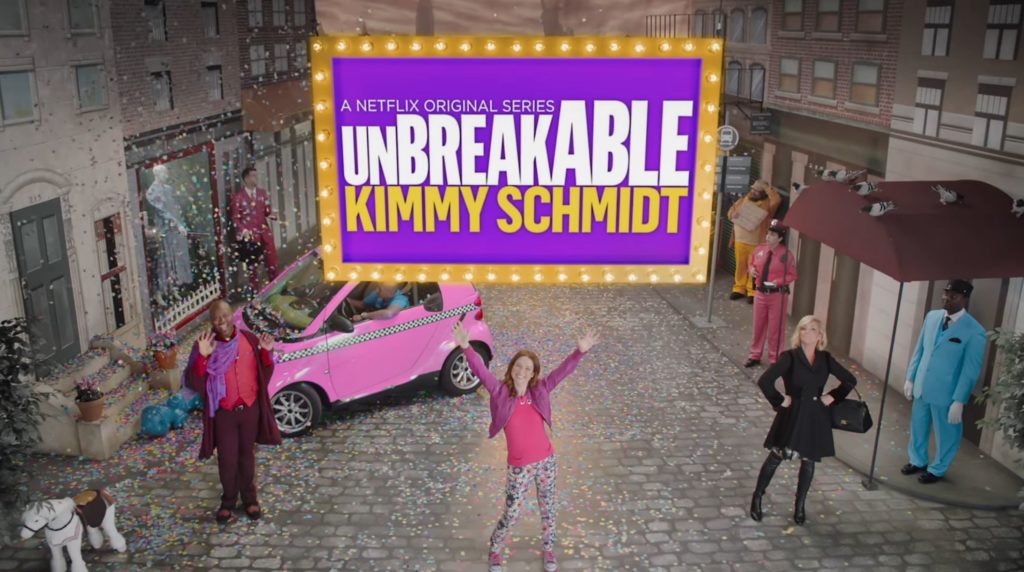 Unbreakable Kimmy Schmidt est de retour ! // Source : Youtube/Netflix Unbreakable Kimmy Schmidt est de retour ! // Source : Youtube/Netflix