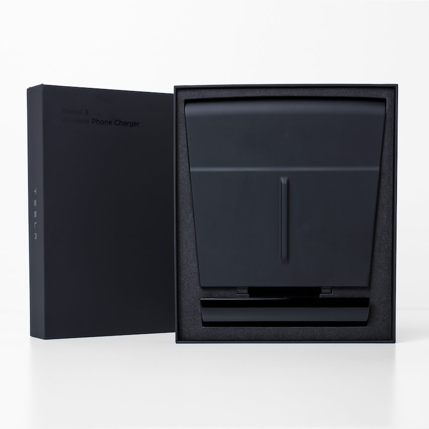 Model 3 Wireless Phone Charger // Source : Tesla Model 3 Wireless Phone Charger // Source : Tesla