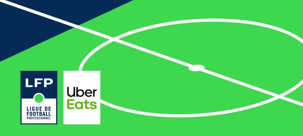 La Ligue 1 et Uber Eats // Source : LFP