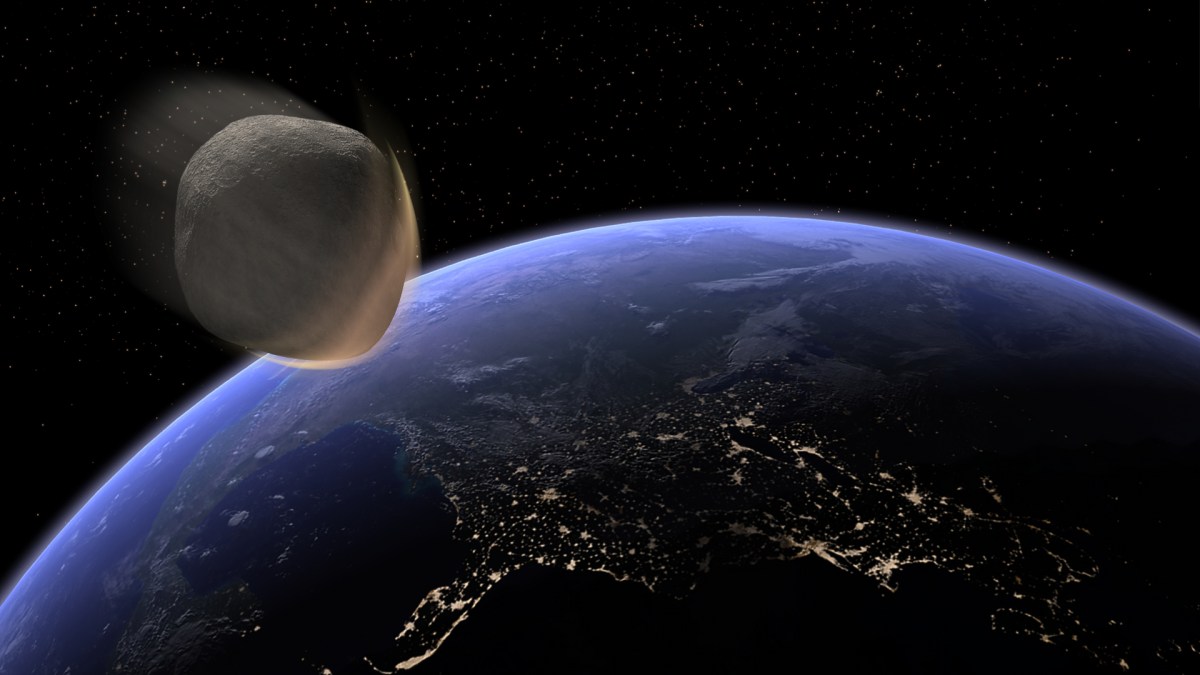 Un astéroïde se déplaçant vers la Terre. // Source : Flickr/CC/Kevin Gill (photo recadrée) Un astéroïde se déplaçant vers la Terre. // Source : Flickr/CC/Kevin Gill (photo recadrée)