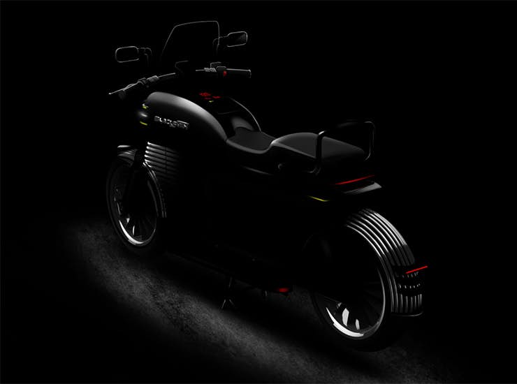 Moto électrique Blacksmith B2 // Source : Blacksmith Moto électrique Blacksmith B2 // Source : Blacksmith