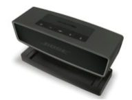La Bose SoundLink Mini II et son socle // Source : Darty