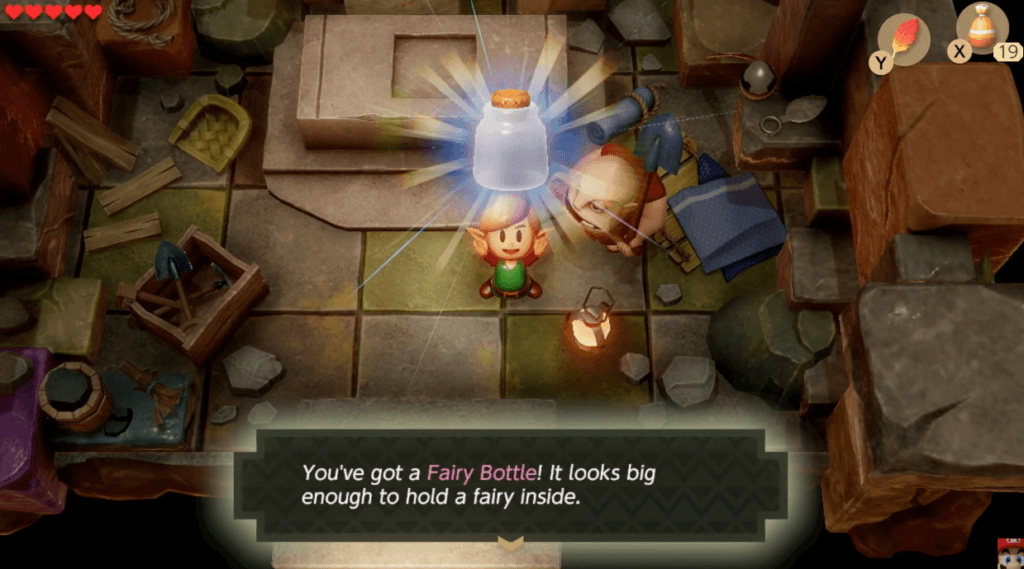 Capture d'écran du prochain Zelda : Link's awakening // Source : YouTube/Nintendo Capture d'écran du prochain Zelda : Link's awakening // Source : YouTube/Nintendo