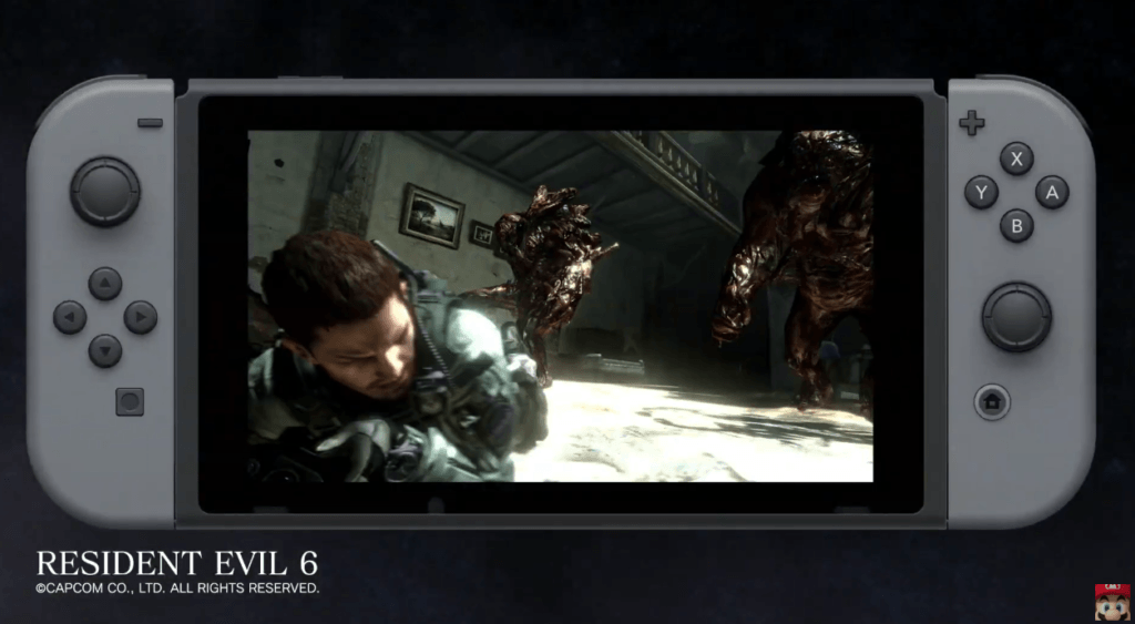 Resident Evil 6 sera sur Switch // Source : YouTube/Nintendo Resident Evil 6 sera sur Switch // Source : YouTube/Nintendo