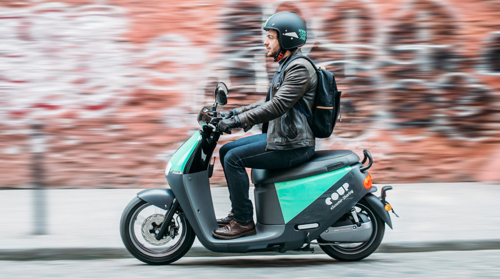 Un scooter COUP // Source : Kit presse