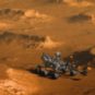 Curiosity en train d'explorer Mars. // Source : Flickr/CC/Kevin Gill Curiosity en train d'explorer Mars. // Source : Flickr/CC/Kevin Gill