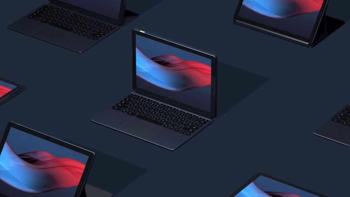 Tablette Google Pixel Slate. // Source : Youtube/Made by Google Tablette Google Pixel Slate. // Source : Youtube/Made by Google