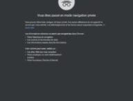 Le mode incognito dans Chrome