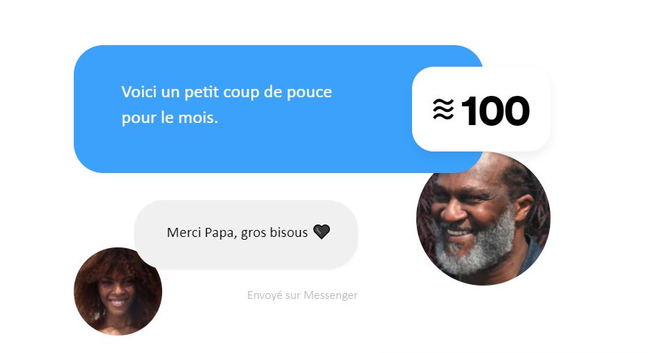 Calibra, l'échange de Facebook // Source : Capture d'écran Facebook 