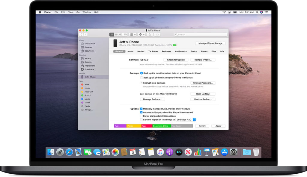 La future synchronisation Apple sans iTuns // Source : Apple La future synchronisation Apple sans iTuns // Source : Apple