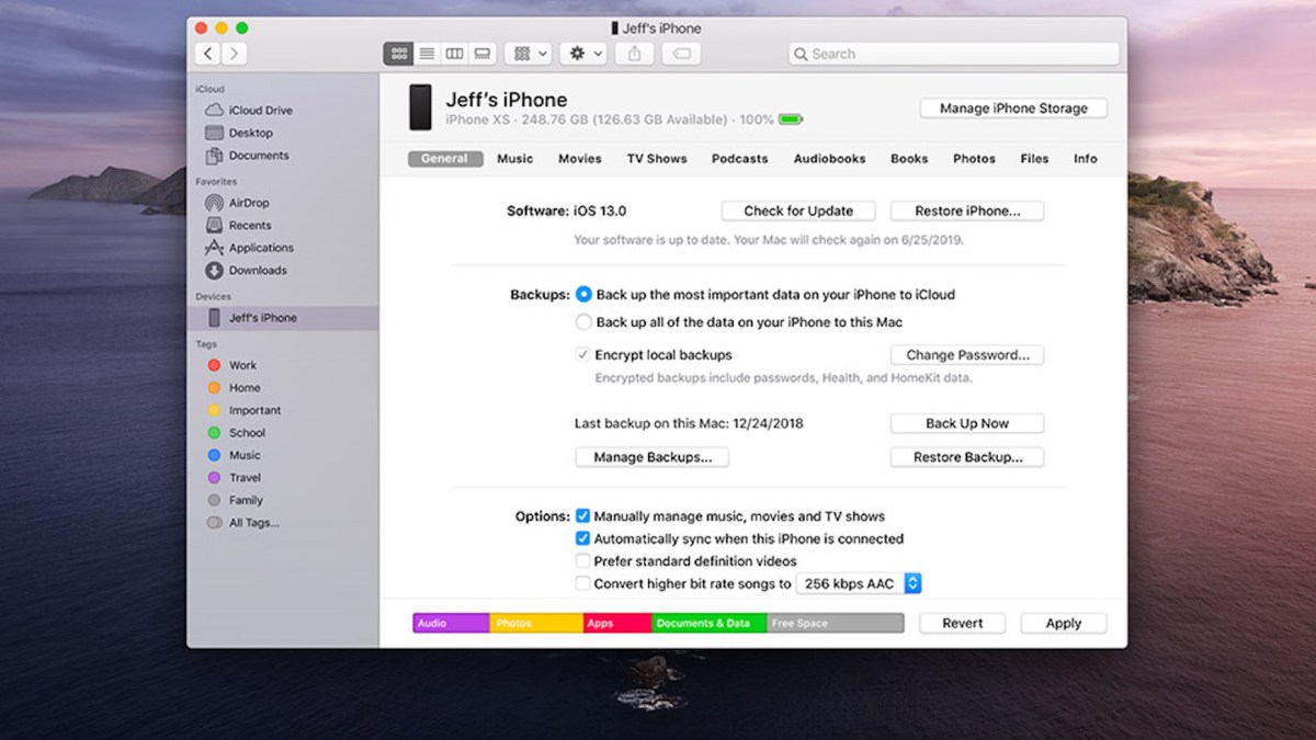 La future synchronisation Apple sans iTunes // Source : Apple La future synchronisation Apple sans iTunes // Source : Apple