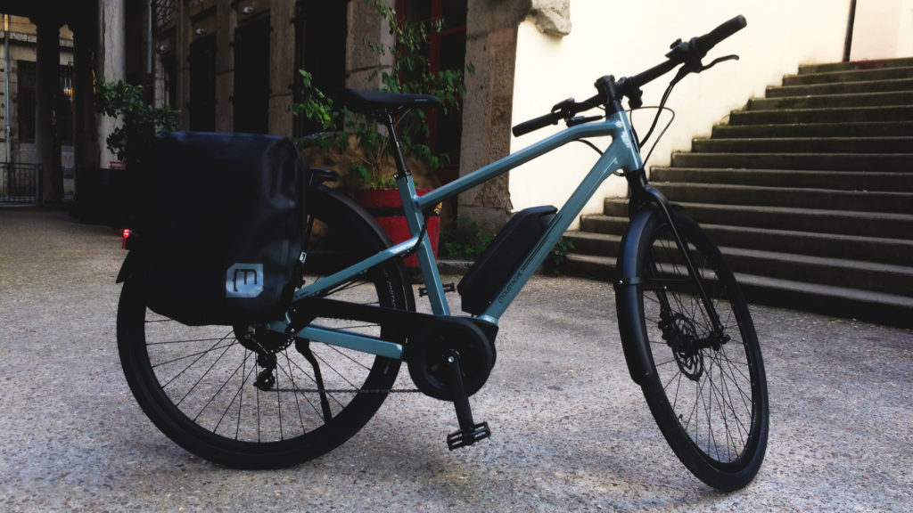 Vélo à assistance électrique Moustache // Source : Jean-Baptiste Lasserre pour Numerama Vélo à assistance électrique Moustache // Source : Jean-Baptiste Lasserre pour Numerama