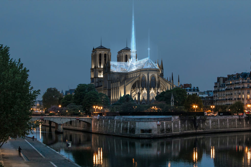 Notre-Dame d'Apple Store // Source : Eight Inc. Notre-Dame d'Apple Store // Source : Eight Inc.